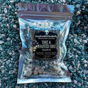 Take a Haunted Hike Sizzling Room Salt Crystal Potpourri: Frasier Fir Scent